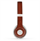 The Red Mahogany Wood Skin for the Beats by Dre Solo 2 Headphones