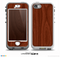 The Red Mahogany Wood Skin for the iPhone 5-5s NUUD LifeProof Case for the lifeproof skins