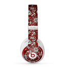 The Red Nautica Collage Skin for the Beats by Dre Studio (2013+ Version) Headphones