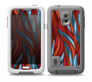 The Red, Orange and Blue Vector Strands Skin for the Samsung Galaxy S5 frē LifeProof Case