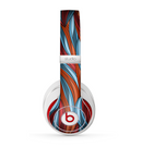 The Red, Orange and Blue Vector Strands Skin for the Beats by Dre Studio (2013+ Version) Headphones