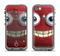 The Red Smiling Fuzzy Wuzzy Apple iPhone 5c LifeProof Fre Case Skin Set