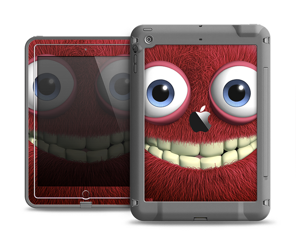 The Red Smiling Fuzzy Wuzzy Apple iPad Air LifeProof Fre Case Skin Set