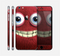 The Red Smiling Fuzzy Wuzzy Skin for the Apple iPhone 6 Plus