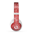 The Red Splotted Paint Texture Skin for the Beats by Dre Studio (2013+ Version) Headphones