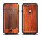 The Red Tinted WoodGrain Apple iPhone 6/6s Plus LifeProof Fre Case Skin Set