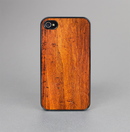 The Red Tinted WoodGrain Skin-Sert for the Apple iPhone 4-4s Skin-Sert Case