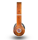 The Red Tinted WoodGrain Skin for the Beats by Dre Original Solo-Solo HD Headphones