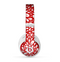 The Red Vector Floral Sprout Skin for the Beats by Dre Studio (2013+ Version) Headphones