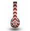 The Red Vintage Chevron Pattern Skin for the Beats by Dre Original Solo-Solo HD Headphones