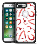 The Red Watercolor Glyphics - iPhone 7 Plus/8 Plus OtterBox Case & Skin Kits