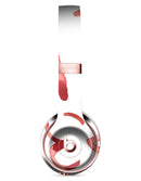 The Red Watercolor Glyphics Full-Body Skin Kit for the Beats by Dre Solo 3 Wireless Headphones