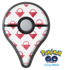 The Red Watercolor Triangular Lock  Pokémon GO Plus Vinyl Protective Decal Skin Kit
