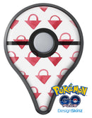 The Red Watercolor Triangular Lock  Pokémon GO Plus Vinyl Protective Decal Skin Kit