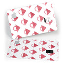 The Red Watercolor Triangular Lock  - Premium Protective Decal Skin-Kit for the Apple Credit Card