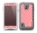 The Red & White Hypnotic Swirl Skin Samsung Galaxy S5 frē LifeProof Case
