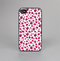 The Red & White Paw Prints Skin-Sert for the Apple iPhone 4-4s Skin-Sert Case