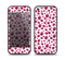 The Red & White Paw Prints Skin Set for the iPhone 5-5s Skech Glow Case