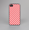 The Red & White Plaid Skin-Sert for the Apple iPhone 4-4s Skin-Sert Case