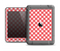 The Red & White Plaid Apple iPad Air LifeProof Fre Case Skin Set