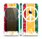 The Red, Yellow & Green Layered Peace Skin Set for the Apple iPhone 5