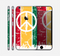 The Red, Yellow & Green Layered Peace Skin for the Apple iPhone 6 Plus