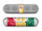 The Red, Yellow & Green Layered Peace Skin for the Beats by Dre Pill Bluetooth Speaker