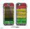 The Red, Yellow and Green Wood Planks Skin for the iPhone 5c nüüd LifeProof Case