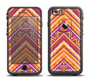 The Red, Yellow and Purple Vibrant Aztec Zigzags Apple iPhone 6/6s LifeProof Fre Case Skin Set