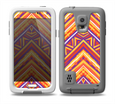 The Red, Yellow and Purple Vibrant Aztec Zigzags Skin Samsung Galaxy S5 frē LifeProof Case