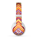 The Red, Yellow and Purple Vibrant Aztec Zigzags Skin for the Beats by Dre Studio (2013+ Version) Headphones