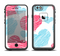 The Red and Blue Lopsided Loop-Hearts Apple iPhone 6/6s Plus LifeProof Fre Case Skin Set