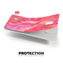 The Red and Pink Watercolor Polka Dots - Premium Protective Decal Skin-Kit for the Apple Credit Card