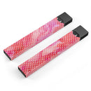 The Red and Pink Watercolor Polka Dots - Premium Decal Protective Skin-Wrap Sticker compatible with the Juul Labs vaping device
