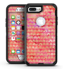The Red and Purple Grungy Gold Semi-Circles - iPhone 7 Plus/8 Plus OtterBox Case & Skin Kits
