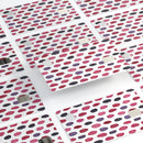 The Red and Purple Water Marks - Premium Protective Decal Skin-Kit for the Apple Credit Card