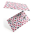 The Red and Purple Water Marks - Premium Protective Decal Skin-Kit for the Apple Credit Card