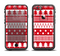 The Red and White Christmas Pattern Apple iPhone 6 LifeProof Fre Case Skin Set