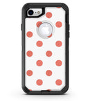 The Red and White Polka Dot Pattern 2 - iPhone 7 or 8 OtterBox Case & Skin Kits