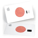 The Red and White Polka Dot Pattern - Premium Protective Decal Skin-Kit for the Apple Credit Card