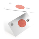 The Red and White Polka Dot Pattern - Premium Protective Decal Skin-Kit for the Apple Credit Card