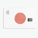 The Red and White Polka Dot Pattern - Premium Protective Decal Skin-Kit for the Apple Credit Card