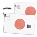 The Red and White Polka Dot Pattern - Premium Protective Decal Skin-Kit for the Apple Credit Card