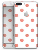 The Red and White Polka Dot Pattern - Skin-kit for the iPhone 8 or 8 Plus
