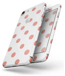 The Red and White Polka Dot Pattern - Skin-kit for the iPhone 8 or 8 Plus