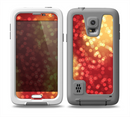 The Red and Yellow Glistening Orbs Skin for the Samsung Galaxy S5 frē LifeProof Case