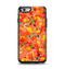The Red and Yellow Watercolor Flowers Apple iPhone 6 Otterbox Symmetry Case Skin Set