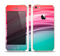The Red to Green Electric Wave Skin Set for the Apple iPhone 5s