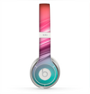 The Red to Green Electric Wave Skin for the Beats by Dre Solo 2 Headphones