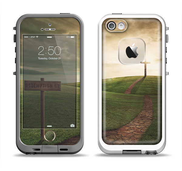 The Redemption Hill Apple iPhone 5-5s LifeProof Fre Case Skin Set